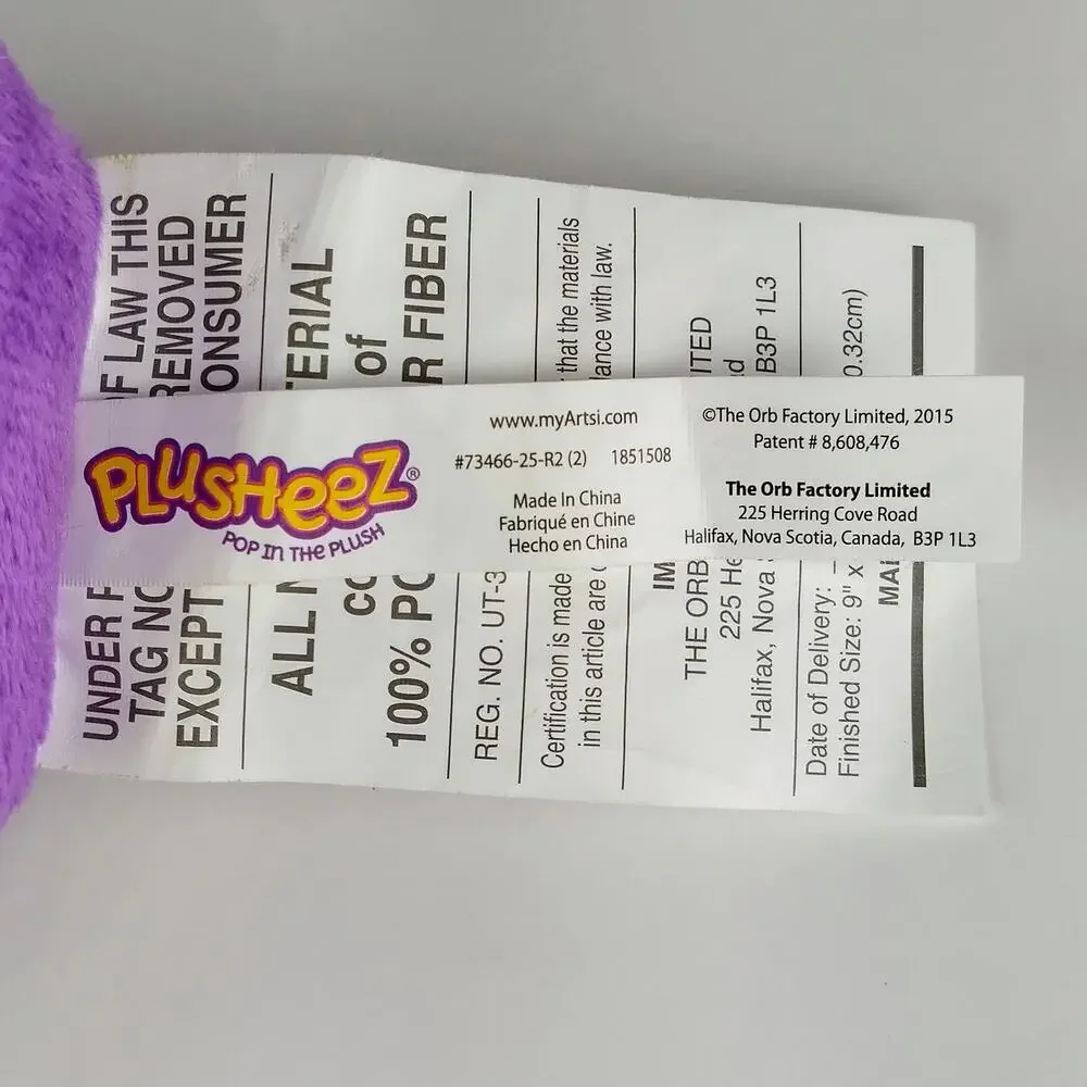 Plusheez purple pink