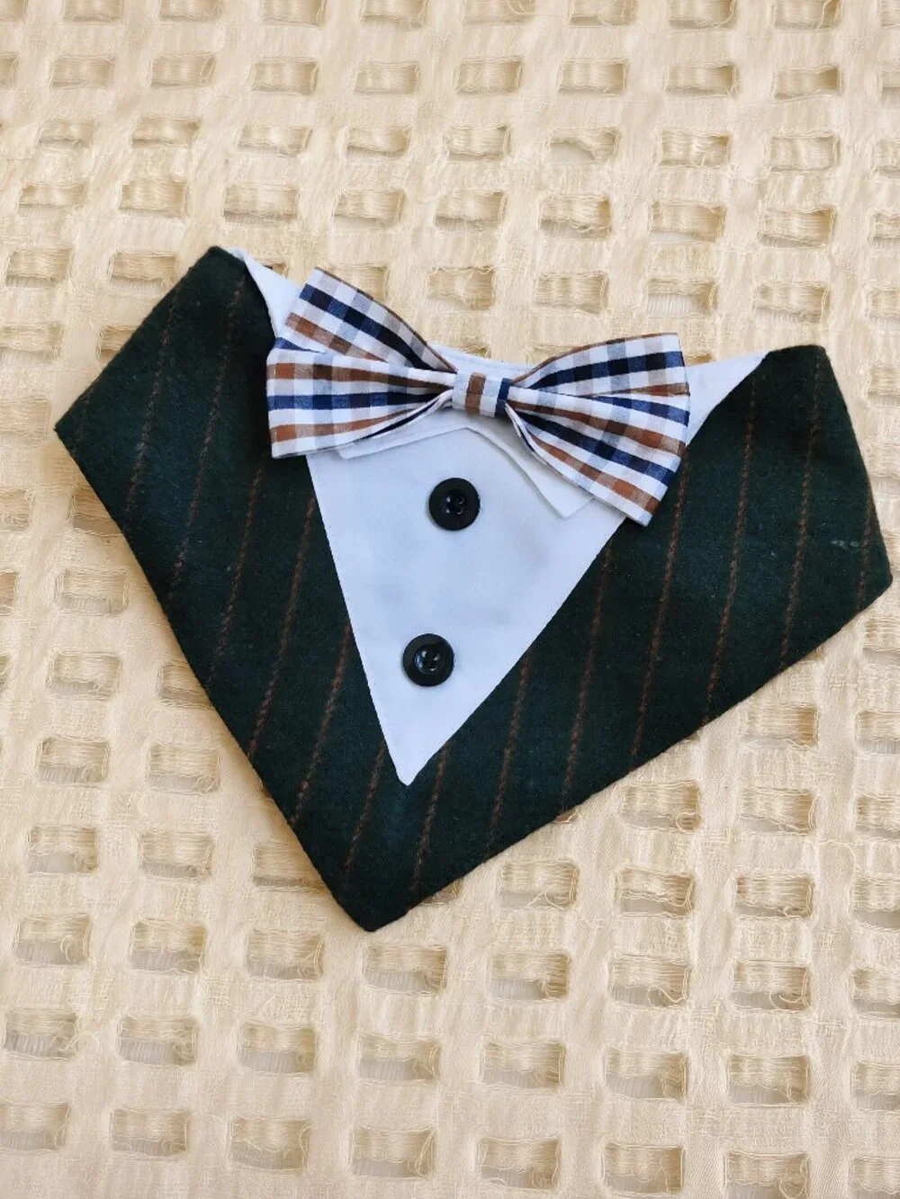 Dog Tuxedo Bowtie