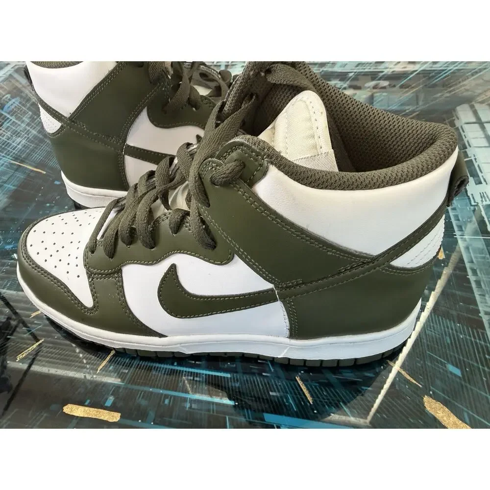 Nike Dunk Cargo Khaki High White Olive‎ Green Youth 6.5Y DB2179-105