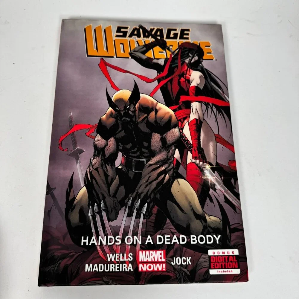 Savage Wolverine Hands on a Dead Body Vol 2 Superheroes Marvel Enterprises‎ HC