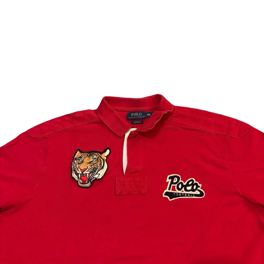 Polo Ralph Lauren look red