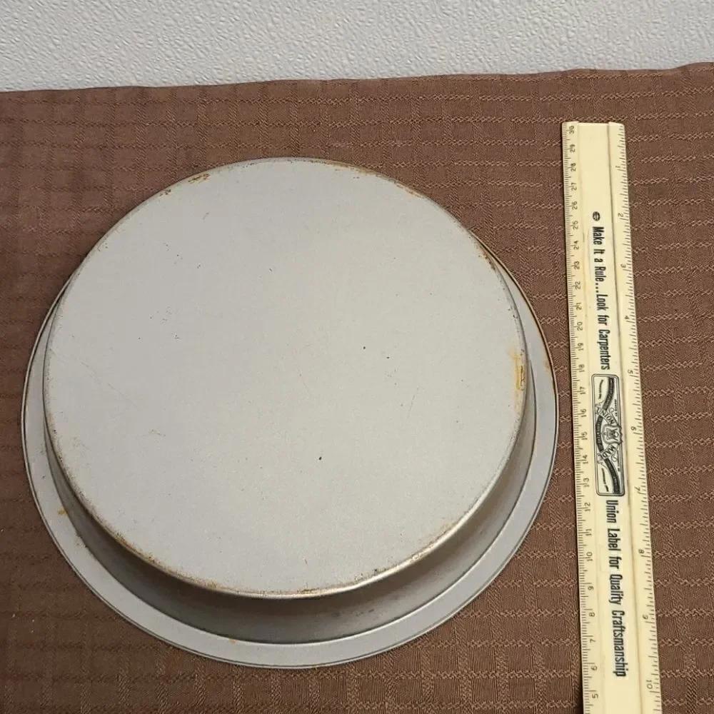 Aluminum cake and pie plan set‎