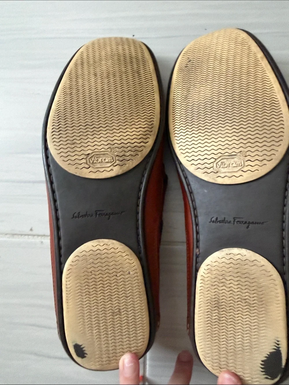 Salvatore Ferragamo premium leather
