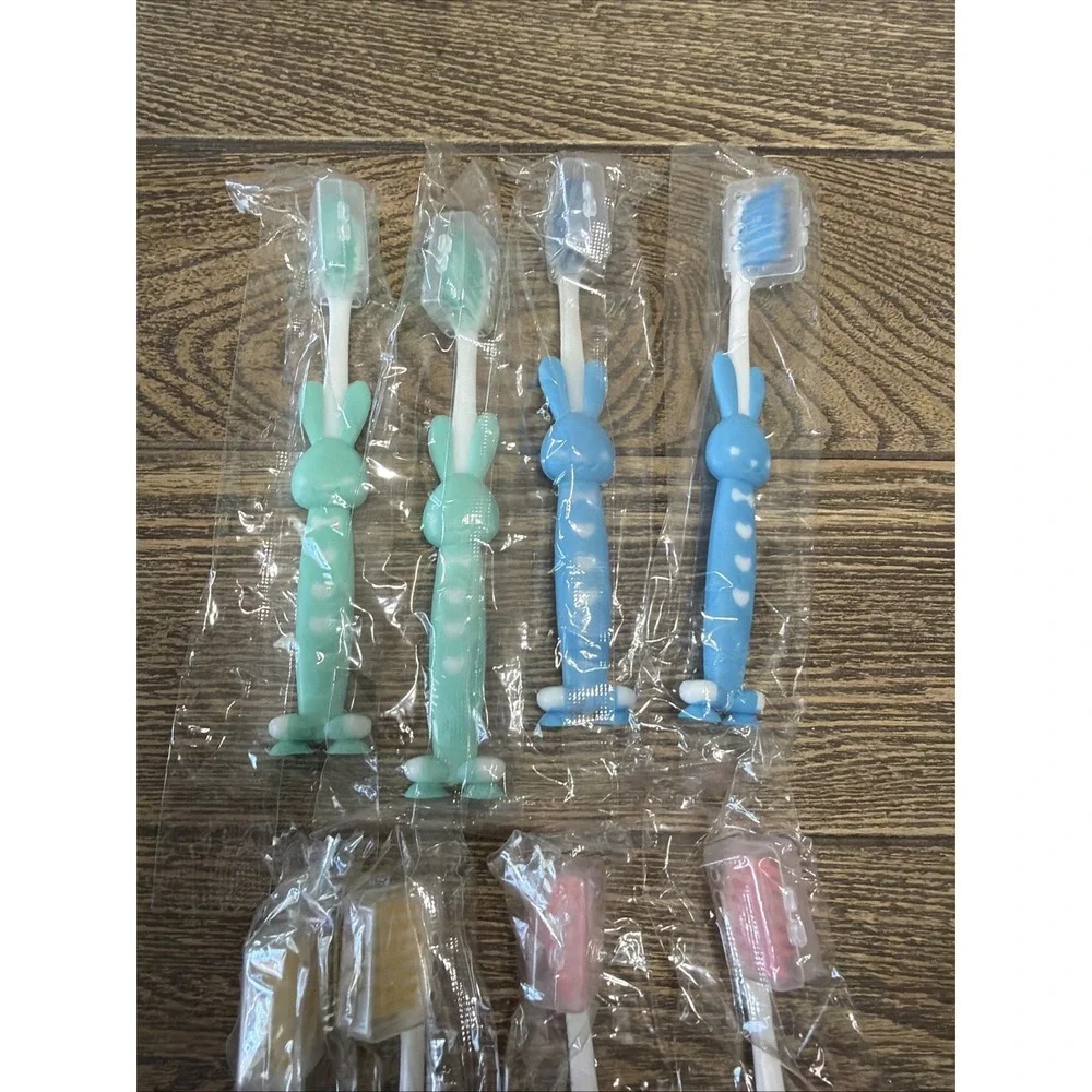 Kids Toothbrush Set 8 Pack | Soft Bristles Children's Toothbrushes for Gentle...