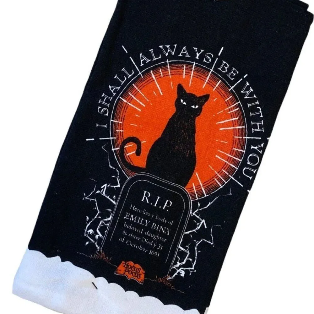Disney Halloween Kitchen Towels Set Of 2 Hocus Pocus‎ Emily Binx