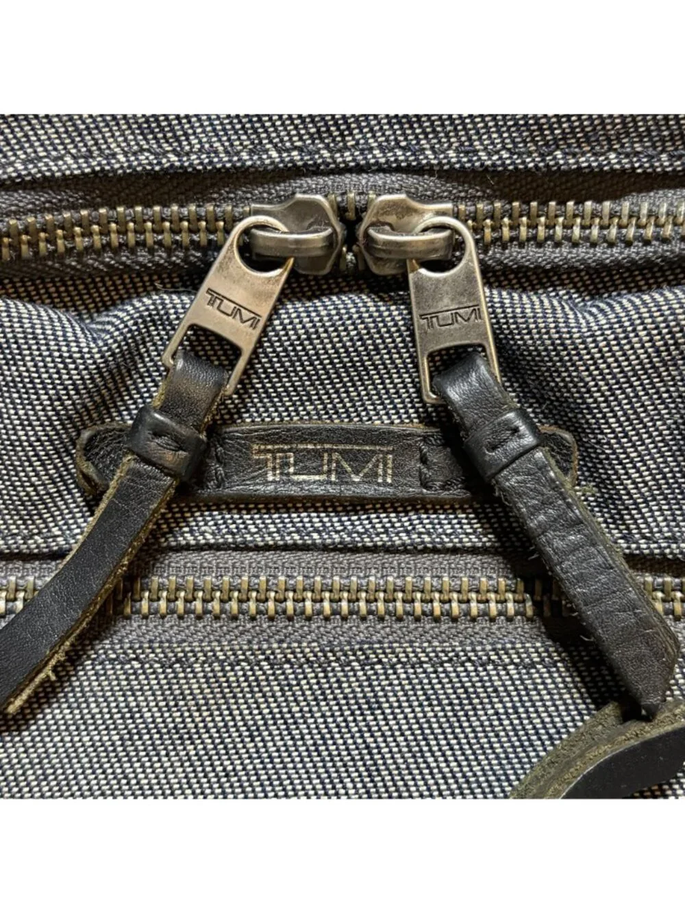 Tumi gray travel