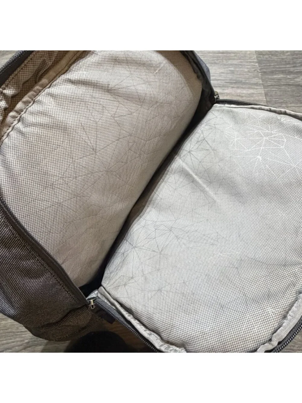 Tumi gray travel