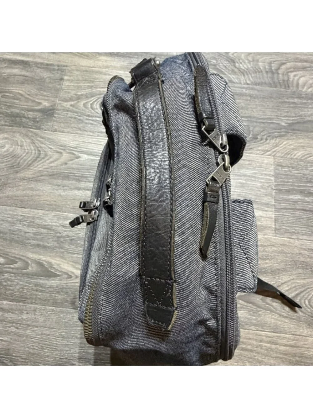 Tumi gray travel