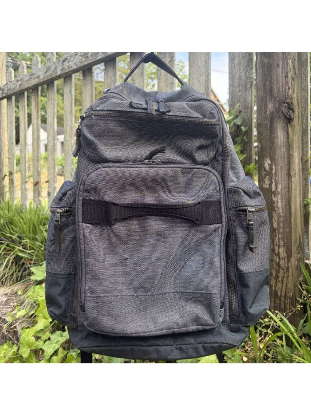 Tumi gray travel