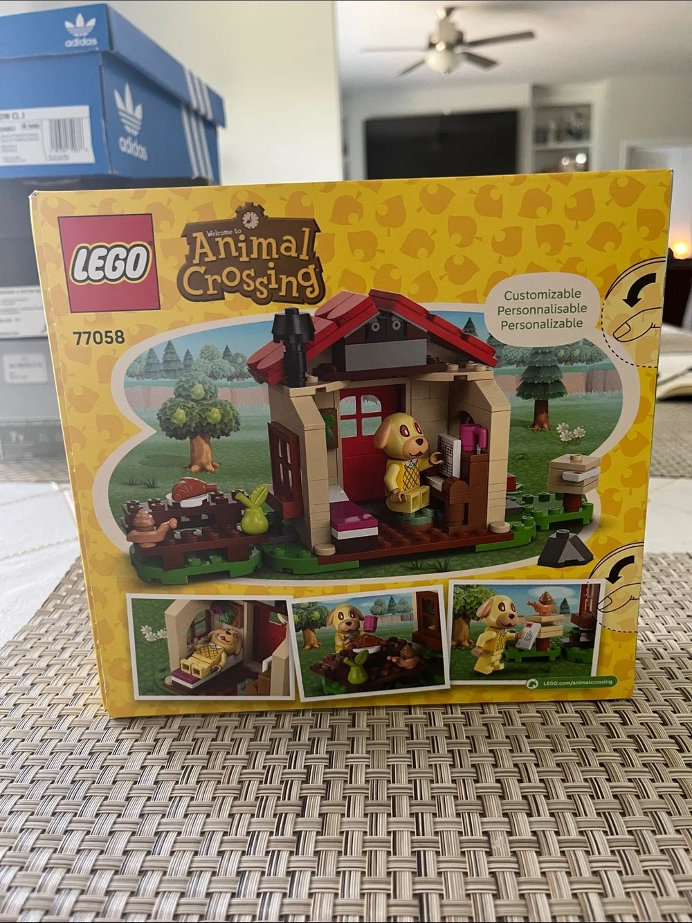 Lego includes character accents