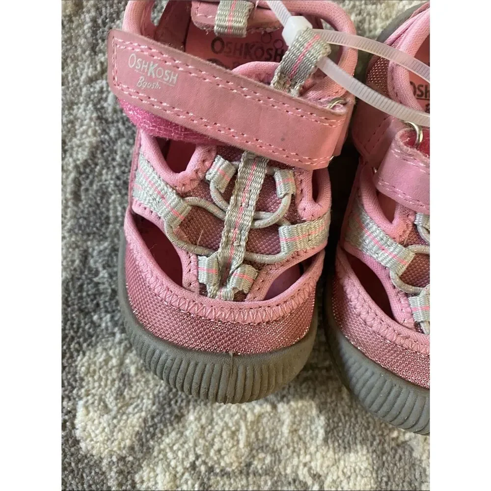 OshKosh B'gosh Pink Closed-Toe Kids Sandals