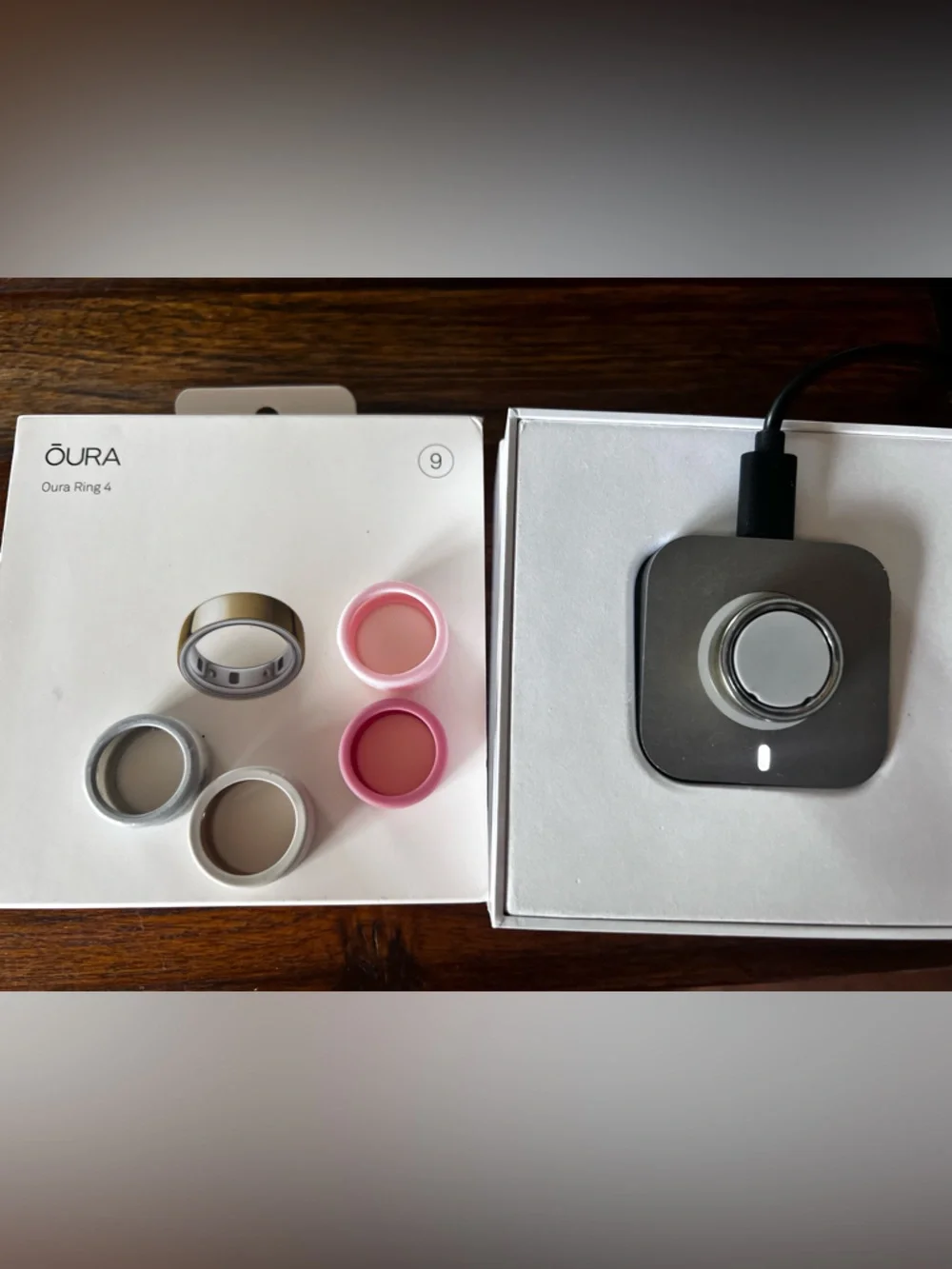 Oura Ring 4 with Charging Dock and Original Box