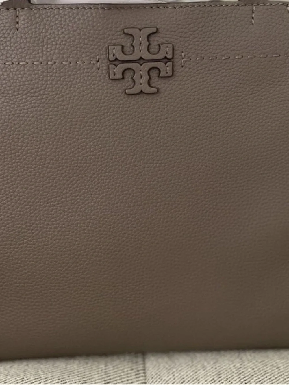Tory Burch McGraw leather & suede shoulder bag Tote