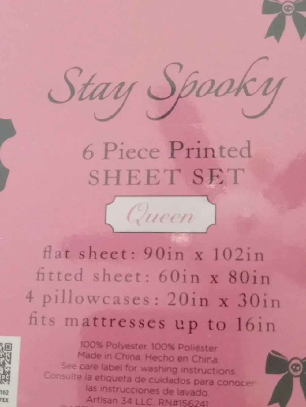 Stay Spooky pink leopard