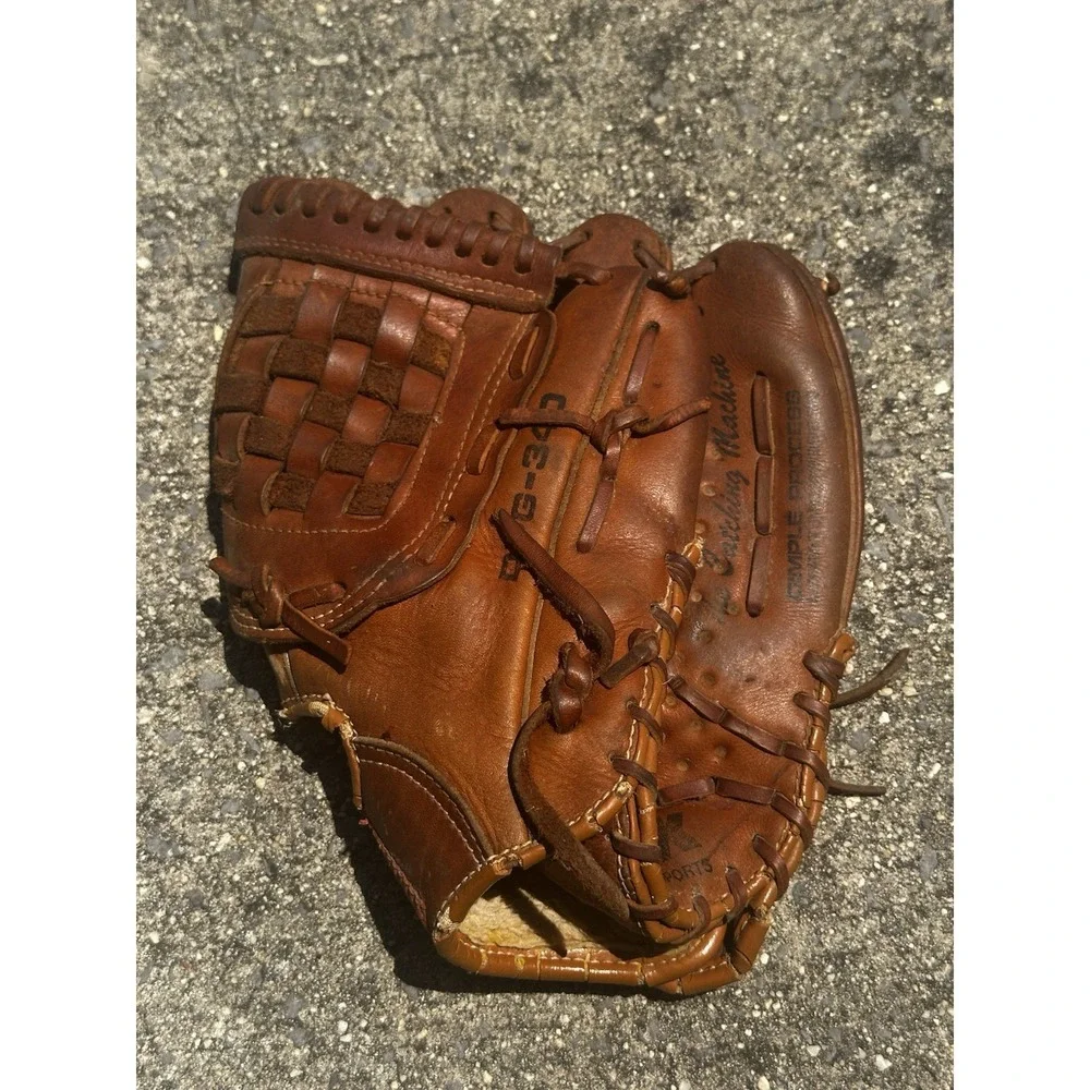 Vintage Sasaki Sport SSK Dimple DPG-340 Baseball Glove 9.5