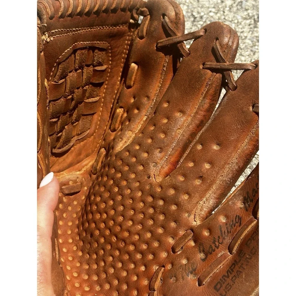 Vintage Sasaki Sport SSK Dimple DPG-340 Baseball Glove 9.5
