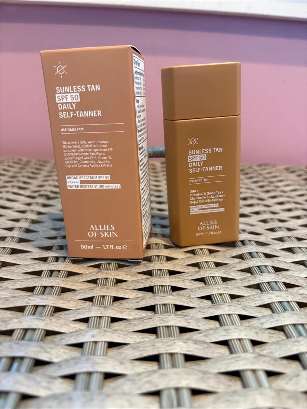 Allies of Skin Sunless Tan SPF 50 Daily Self-Tanner