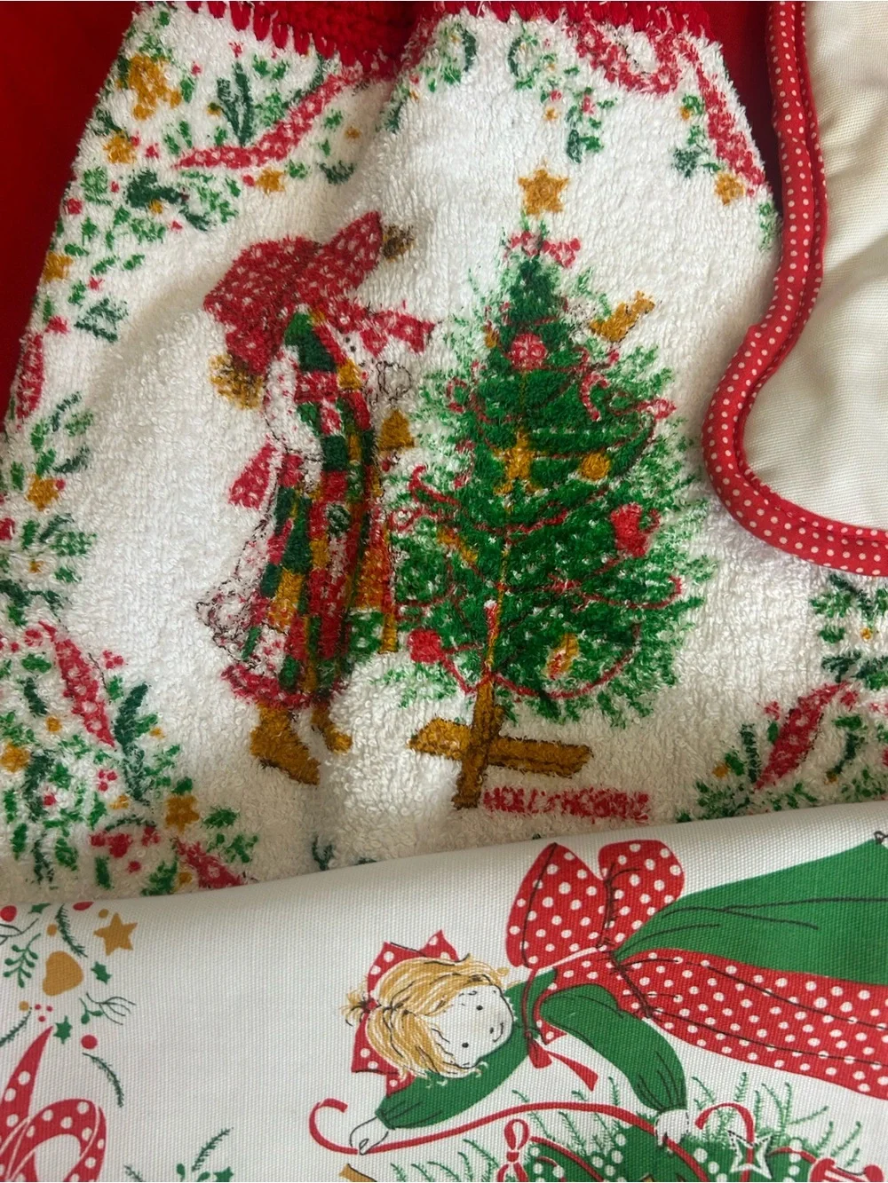 Holly Hobbie festive red