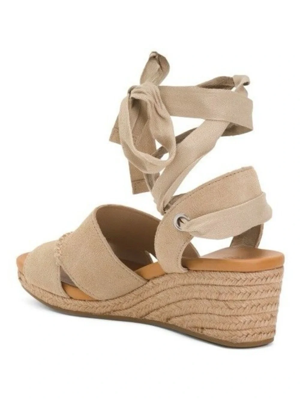 Authentic NWOT Taia Ankle Straps Espadrille Wedge Sandals UGG