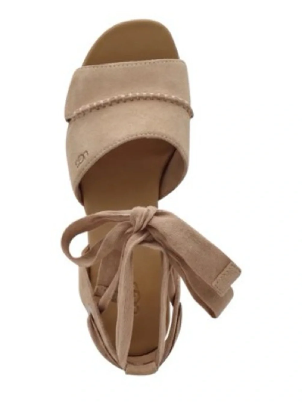 Authentic NWOT Taia Ankle Straps Espadrille Wedge Sandals UGG