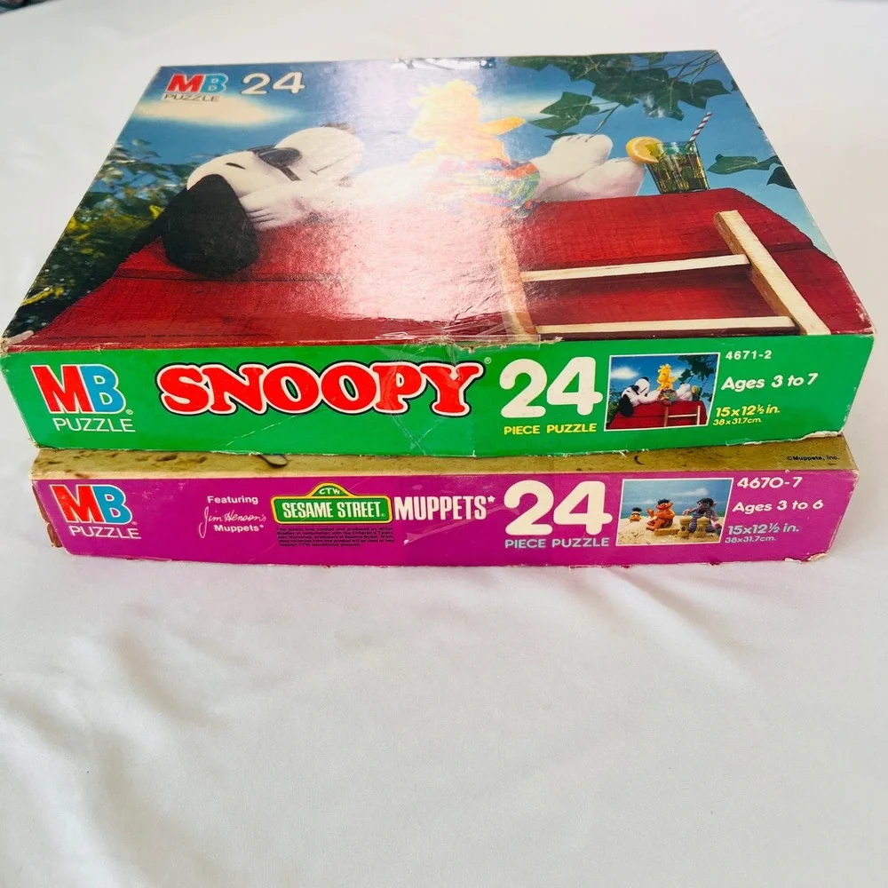 Milton Bradley vintage lot