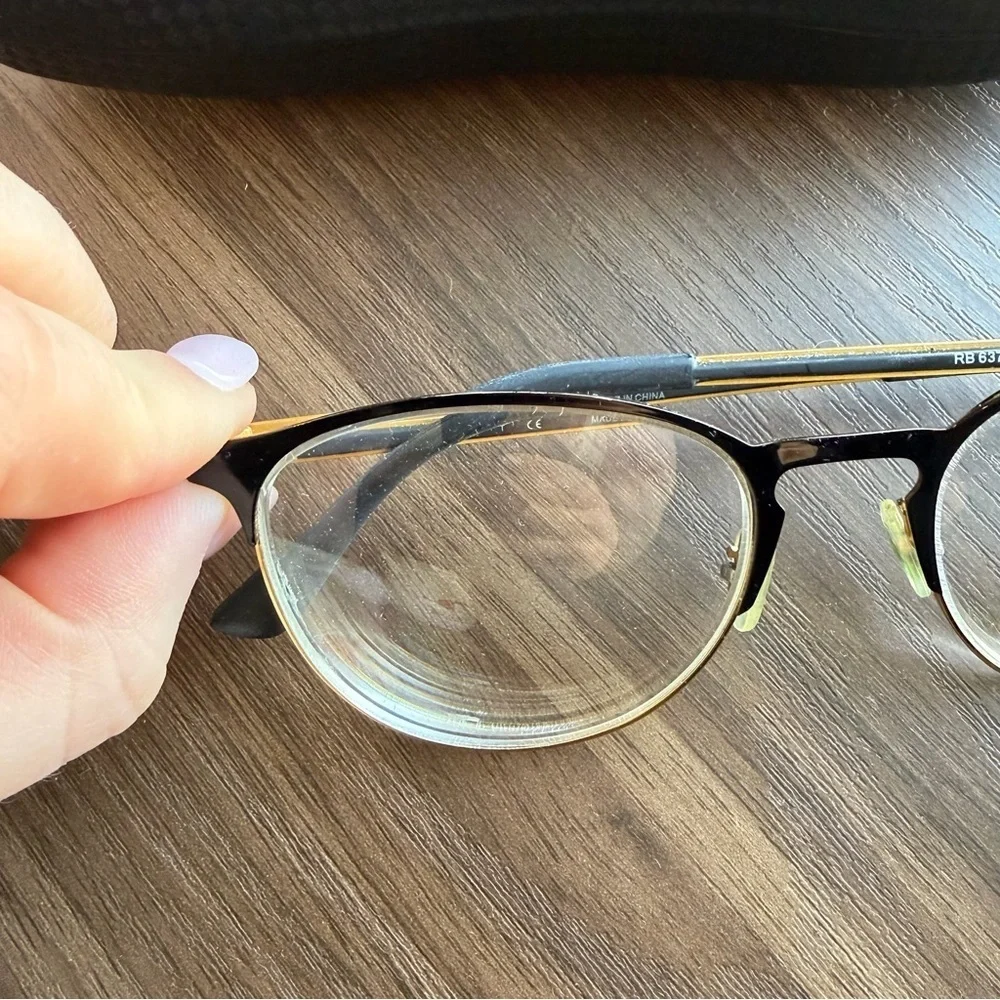 Ray-Ban these eyeglasses