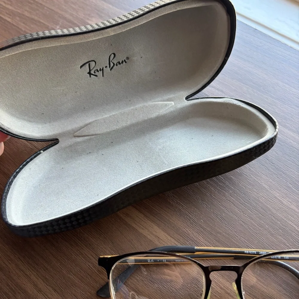 Ray-Ban these eyeglasses