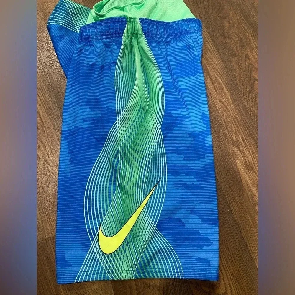 Nike blue shorts