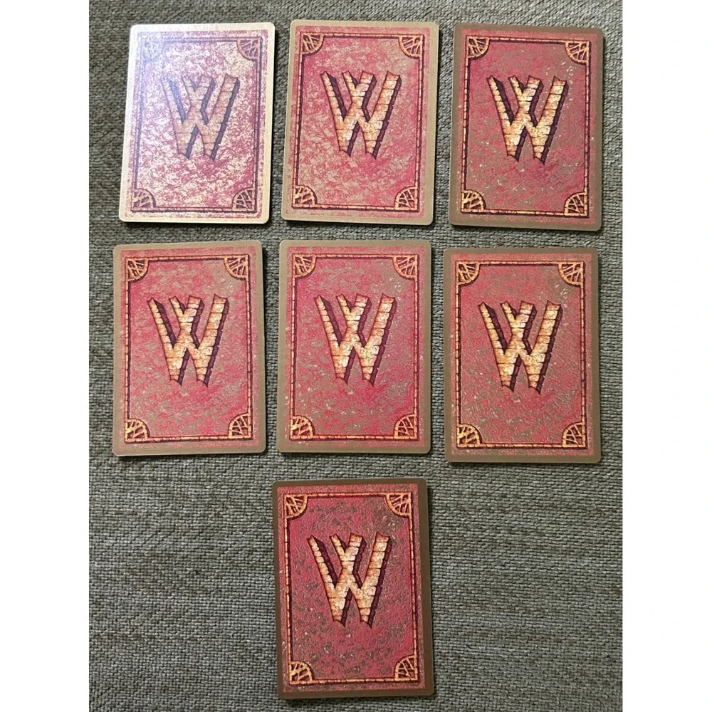 Vintage 1994 Wyvern CCG Battle Action Card Lot 7 Cards US Games Premiere Limited