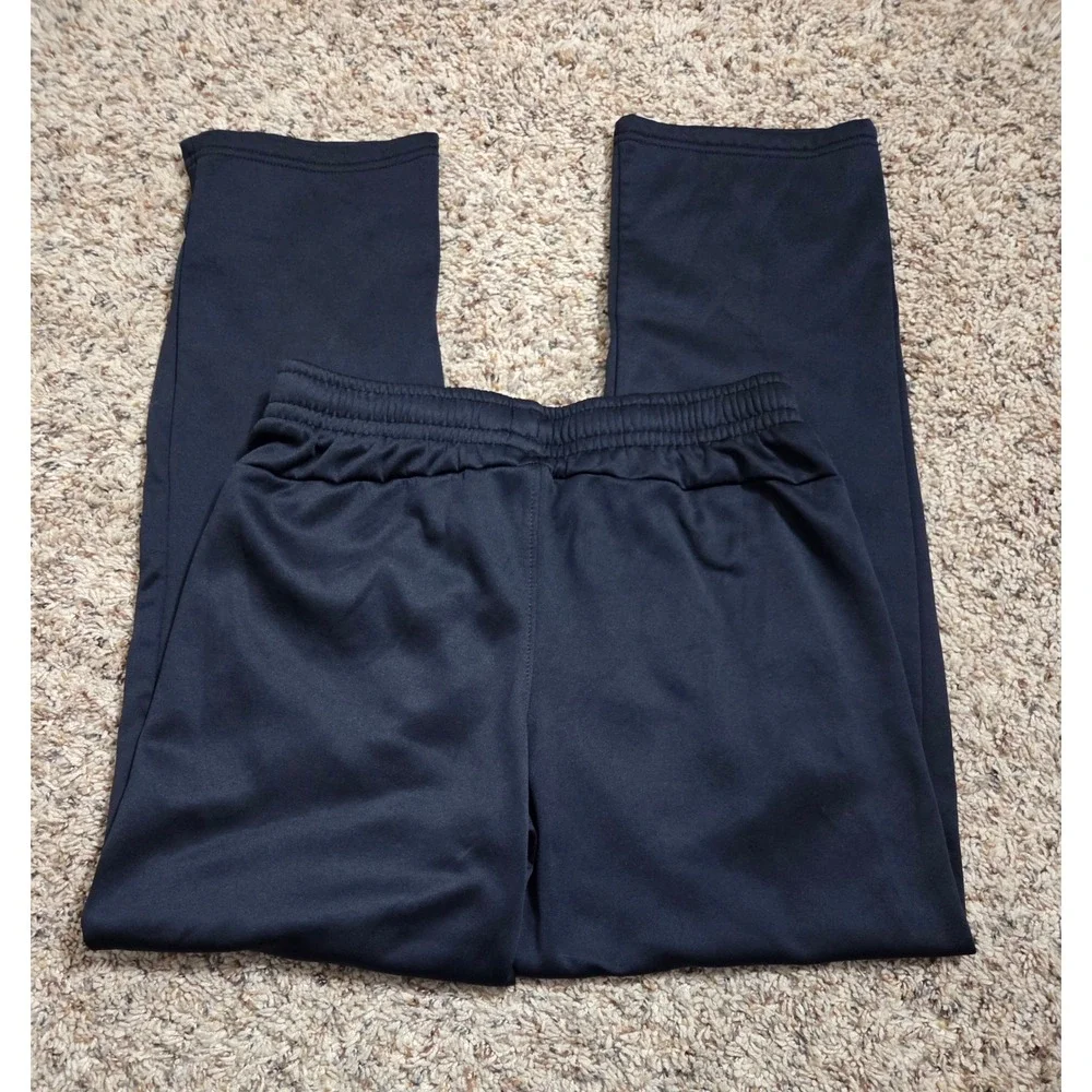 Under Armour Boys Black Fleece Joggers Loose Fit Athletic Pants Youth Large YL