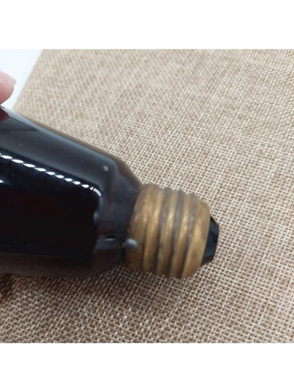 Antique Mazda National Edison Red Tipped Light Bulb Filament Tested Works