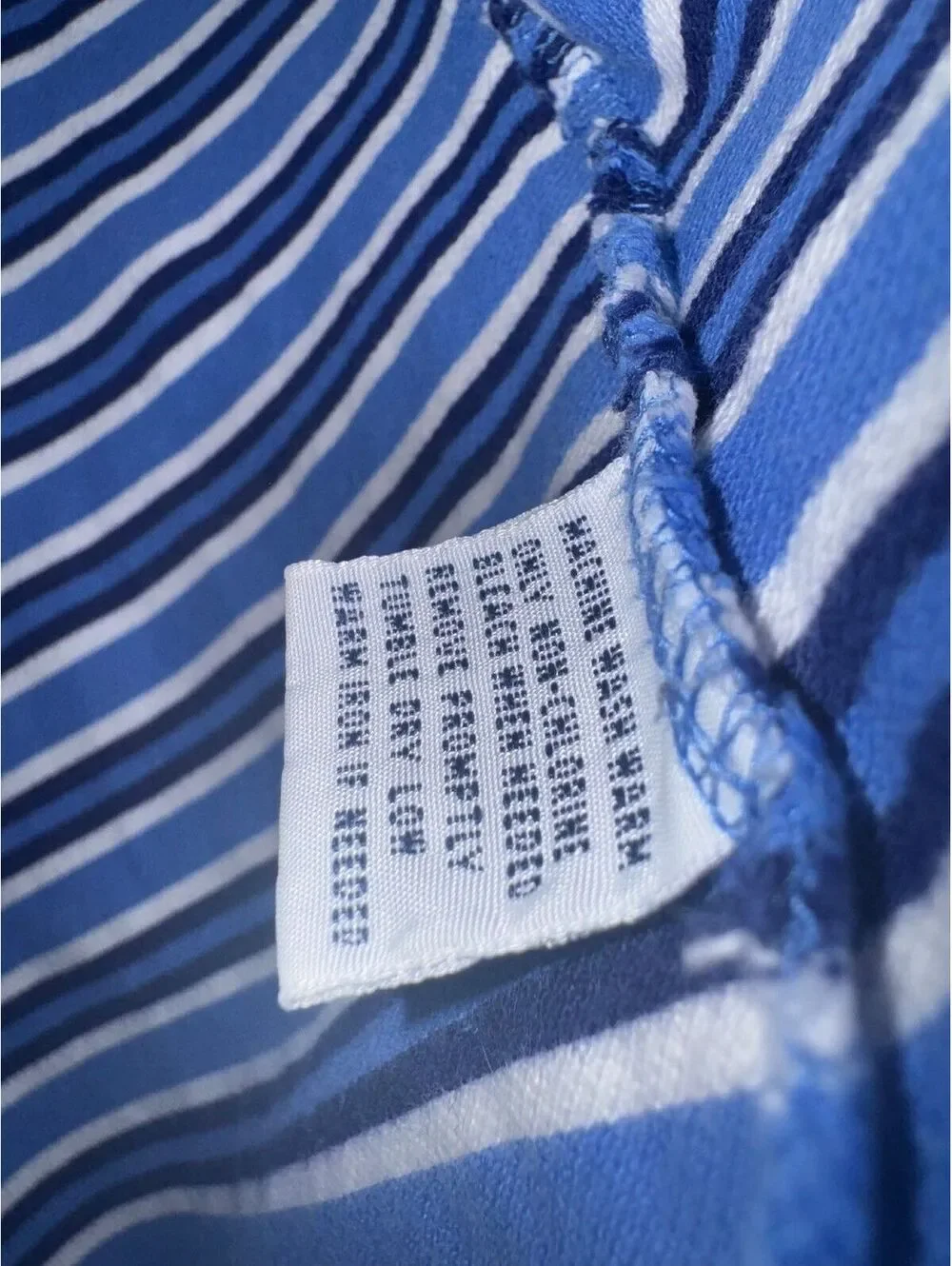 Polo Ralph Lauren Men's Polo Shirt Blue Striped Short Sleeve Cotton Size XL