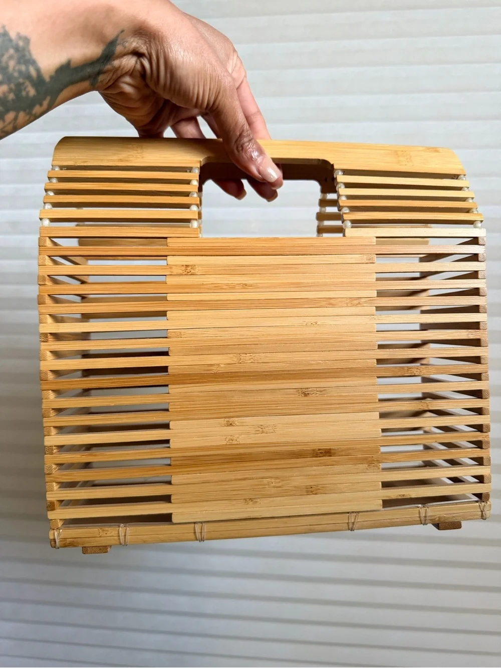 Vintage natural bamboo