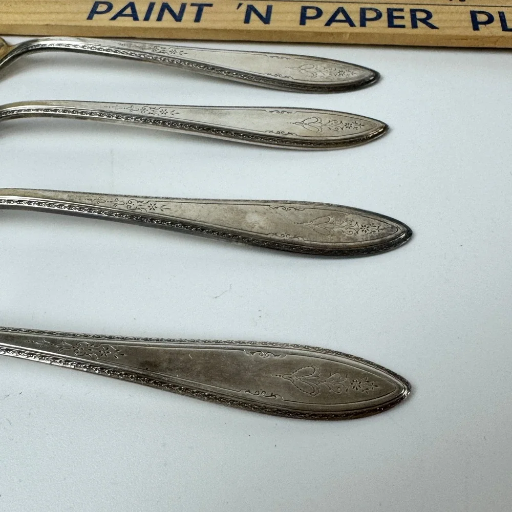 1847 Rogers Bros set four