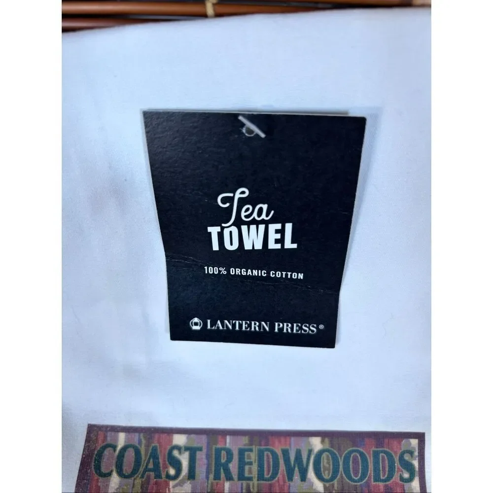 Lantern Press Tea Towel Coast Redwood Muir
