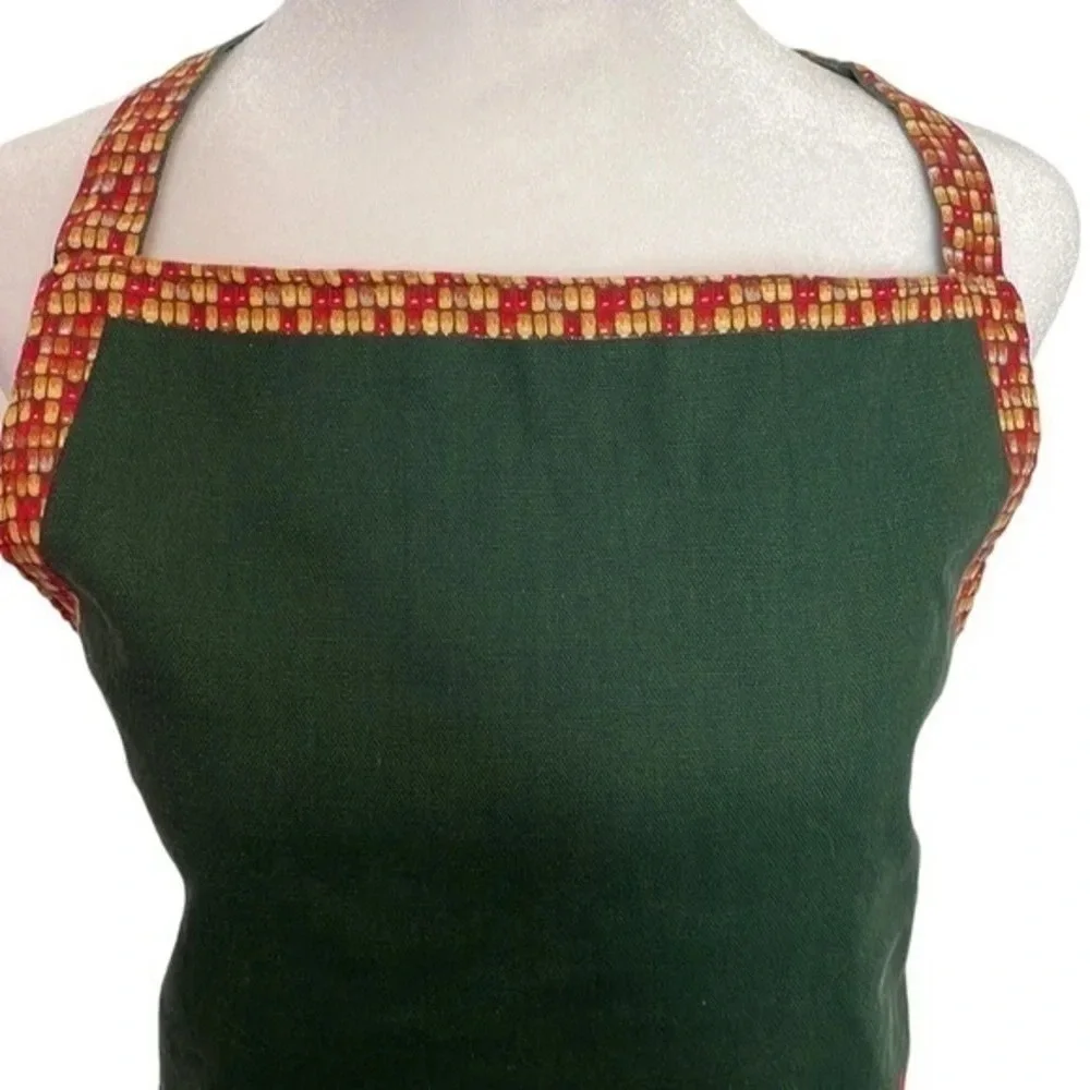 Handmade‎ Rooster with a Large Front Pocket Apron Cooking Homestead Cottage