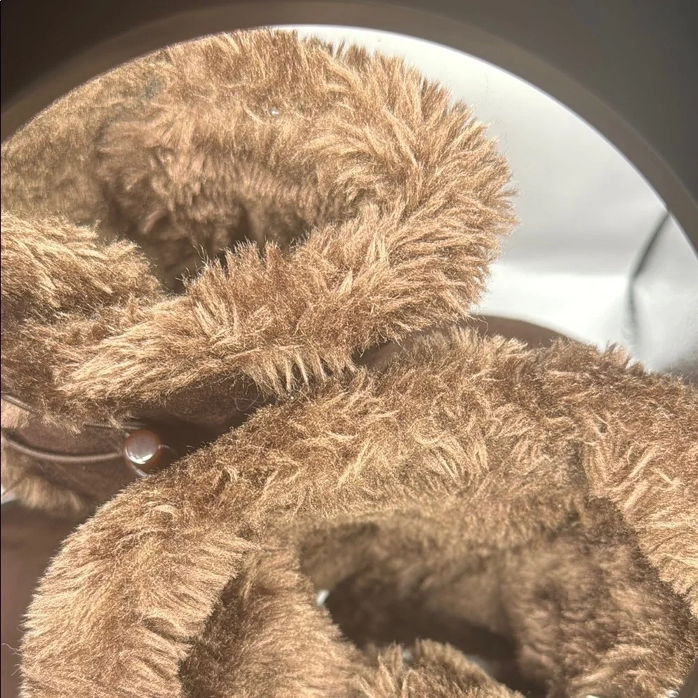 Airwalk Brown Winter Boots with Faux Fur Trim