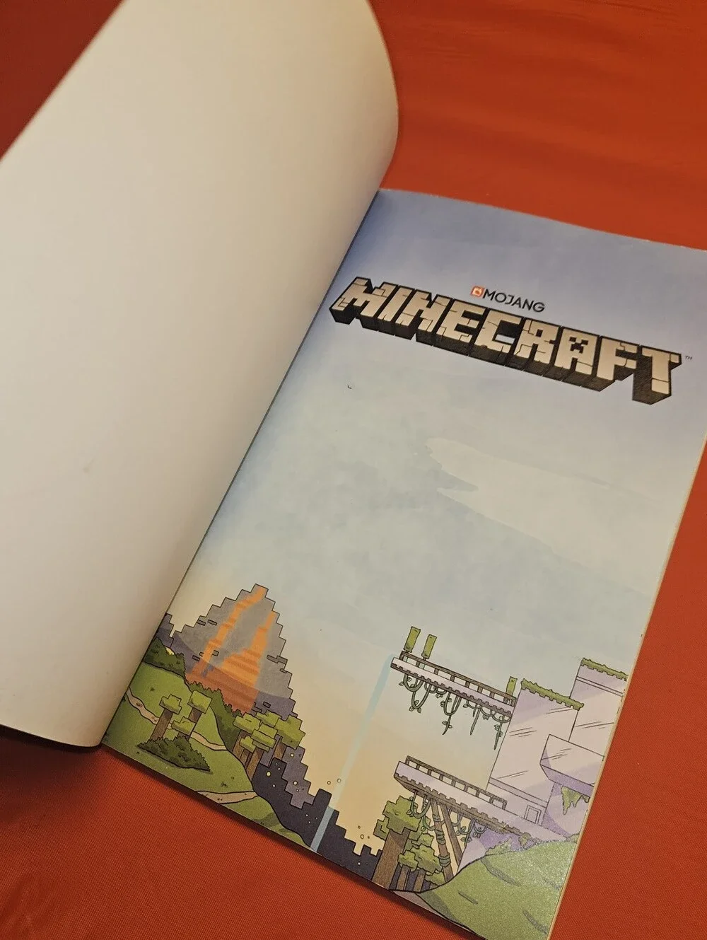 Minecraft Graphic Paperback Comic - 2019 Great Pre-Owned Condition