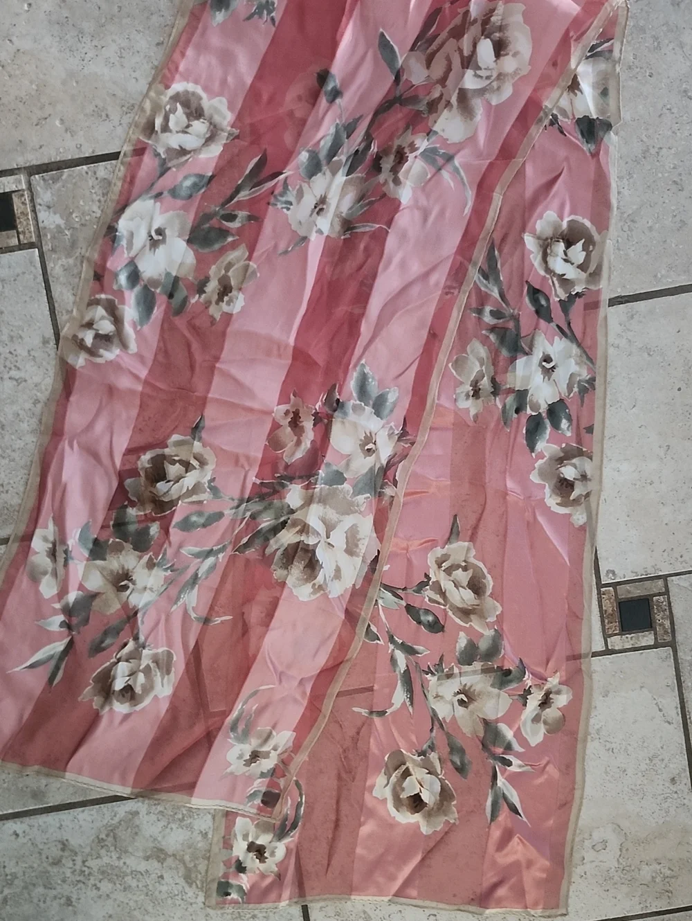 Source Unknown lightweight silk