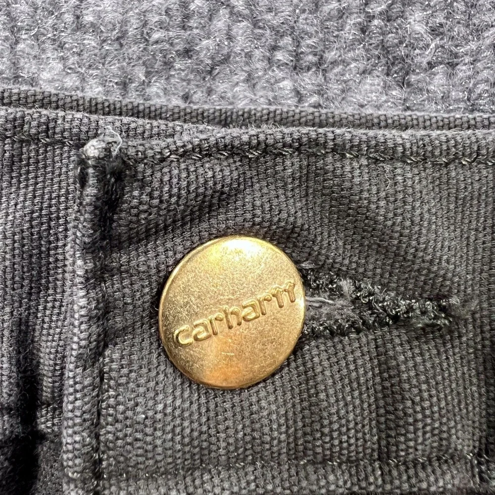Carhartt Men's‎ 42x30 Relaxed Fit Rugged Flex Knit-Lined Utility Work Pants Grey