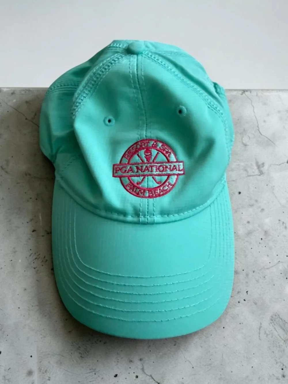 PGA National Men’s Green Baseball Hat Cap