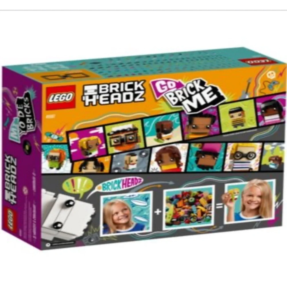 Lego Brick Headz set 41597 new in sealed box 708 pieces rare & retired