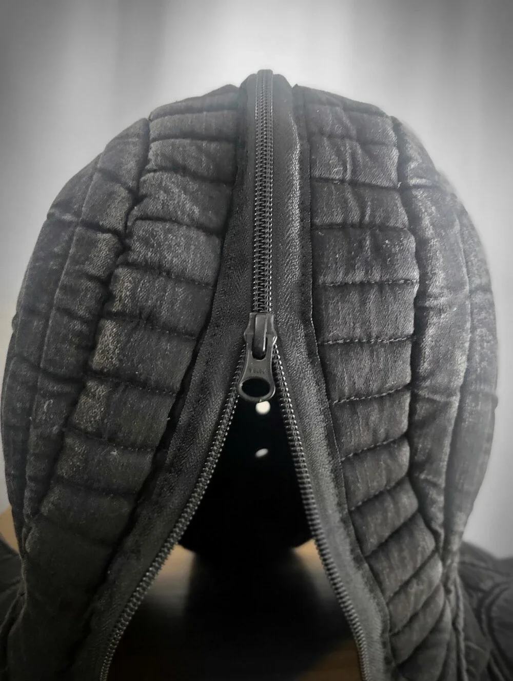 Demobaza Full Cloth Head Mask With Built In Glasses Zipper