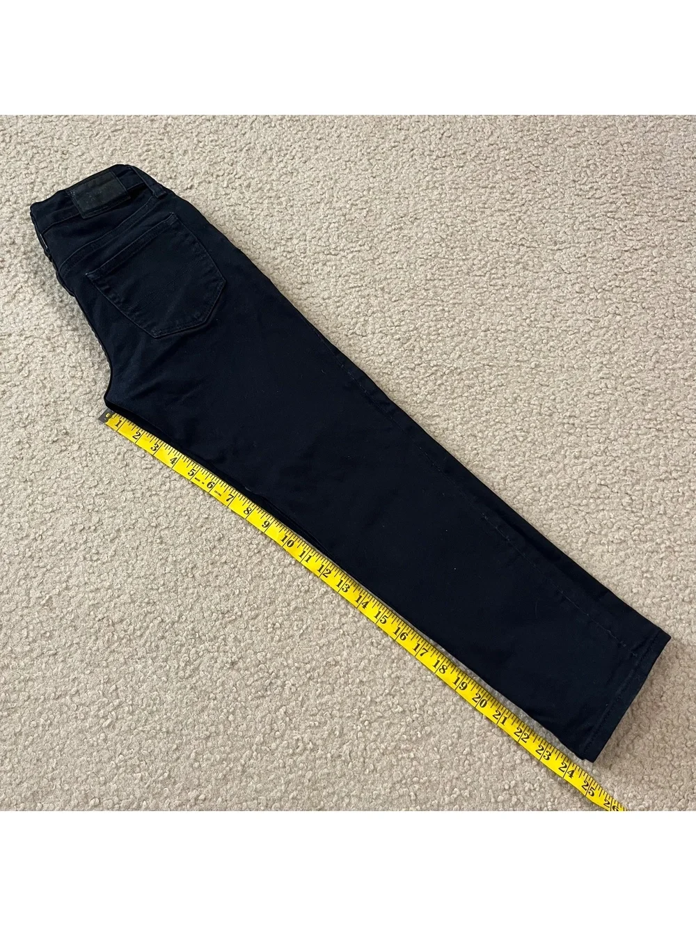 Polo Ralph Lauren Boys The Hampton Straight Black Denim Jeans Size 10
