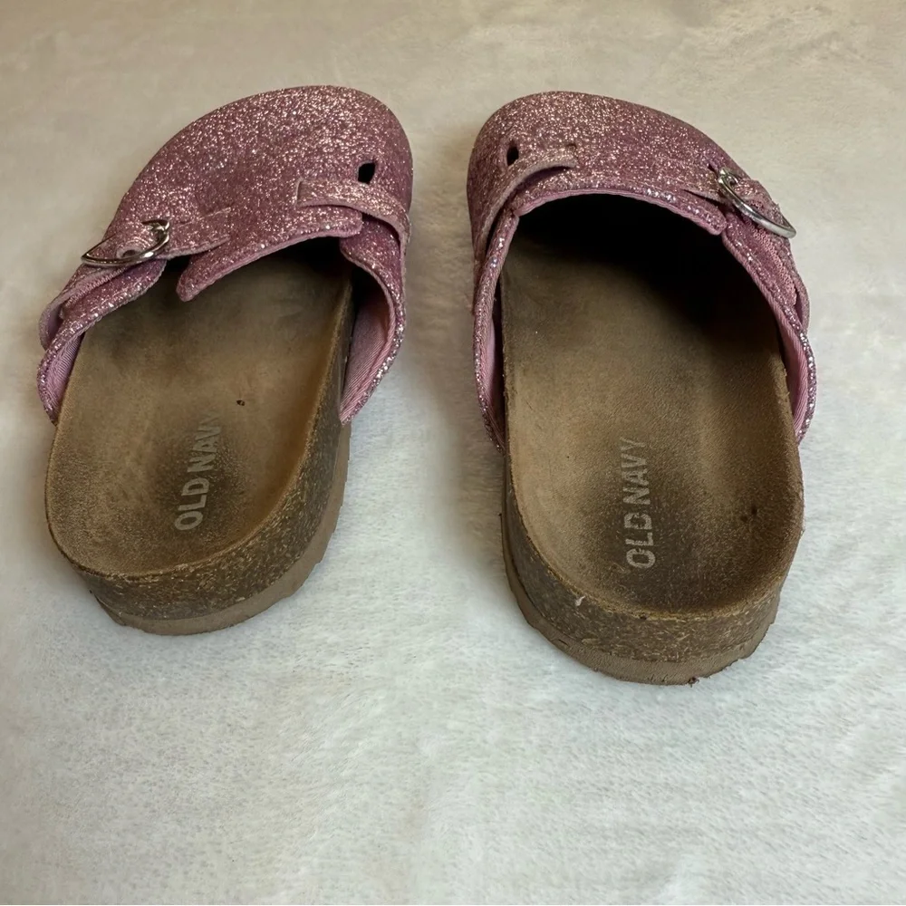Old Navy glittery pink