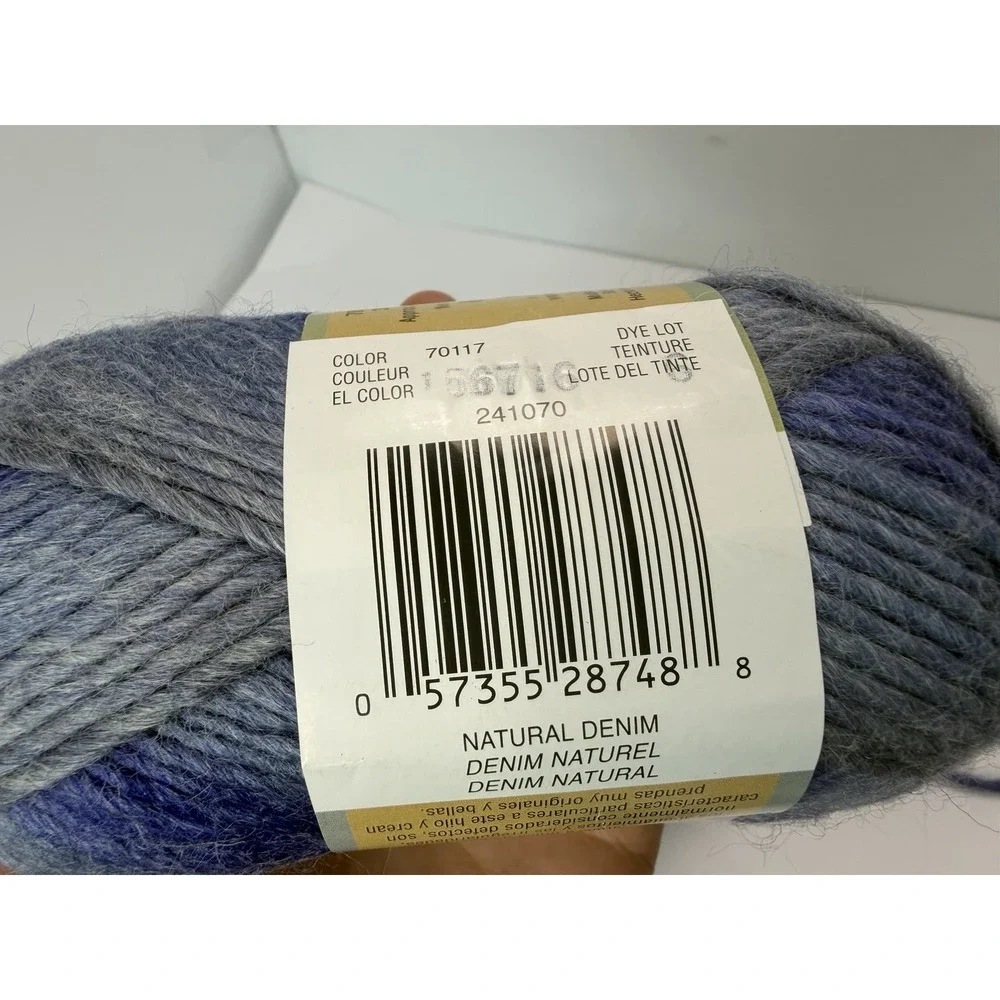 Patons stripes lot denim