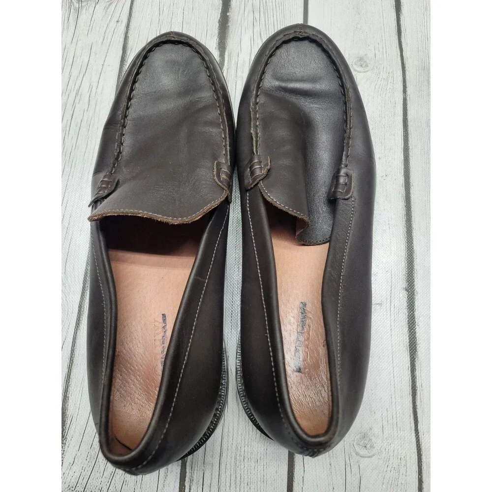 J. Crew sometimes loafers logo