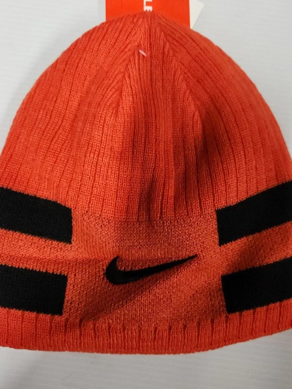 Nike Oklahoma State Cowboys OSU Reversible Beanie Hat Size 4/7 Fleece 166