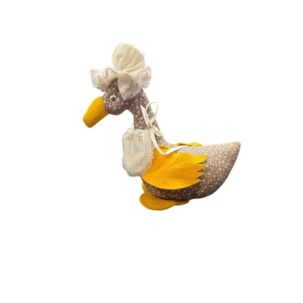 Goose Plush 90's Decor weighted door stop