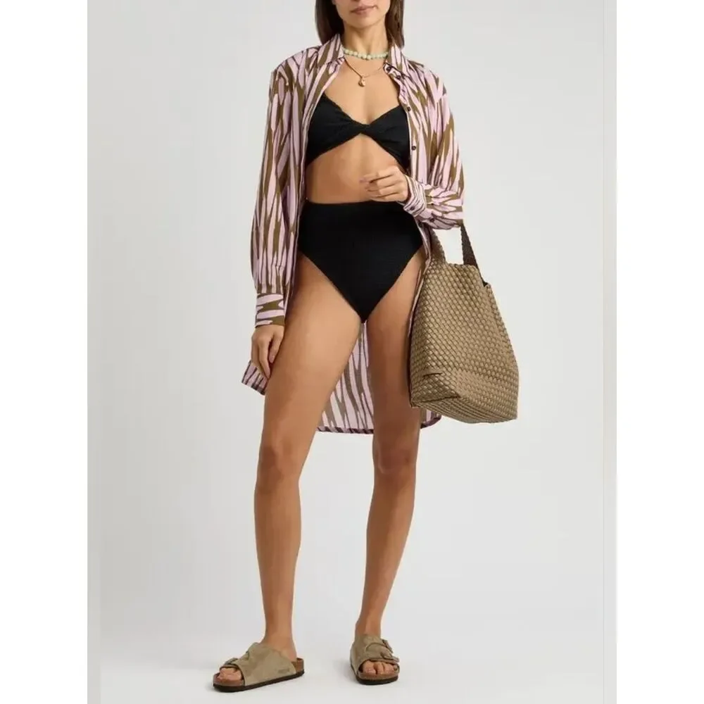 Hunza G ribbed knit